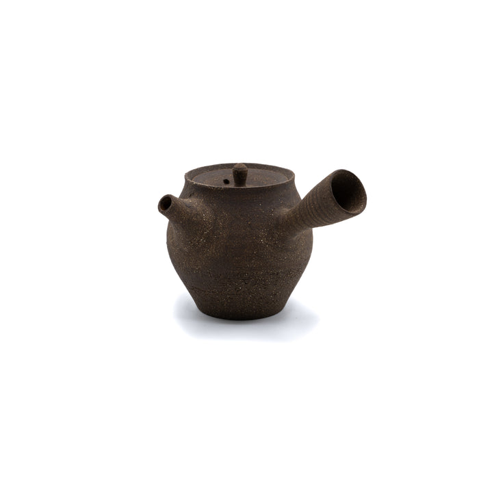 Raw Dark Stoneware Kyusu (160ml)