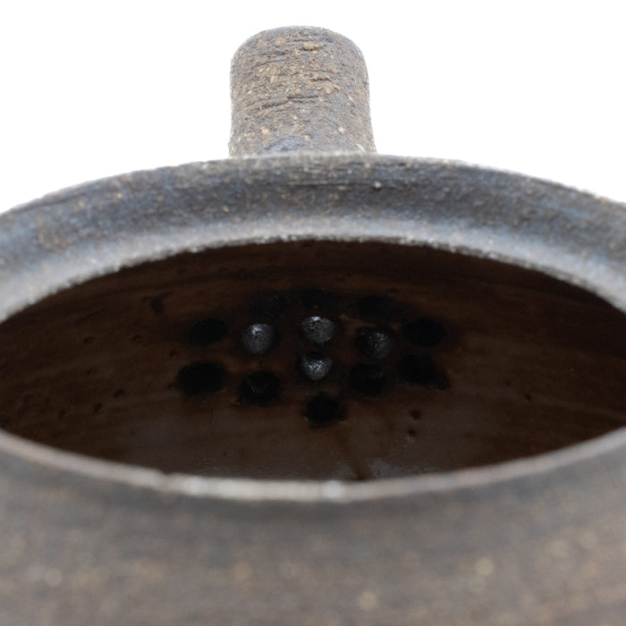 Raw Dark Stoneware Kyusu (210 ml)