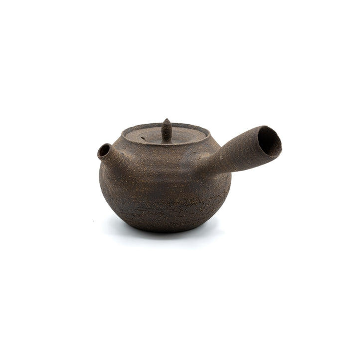 Raw Dark Stoneware Kyusu (210 ml)