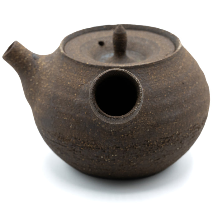 Raw Dark Stoneware Kyusu (210 ml)