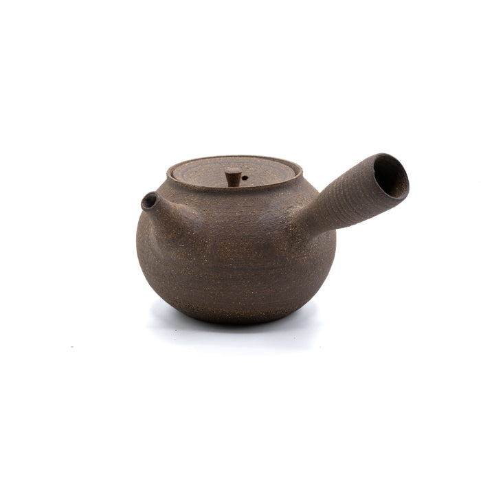 Raw Dark Stoneware Kyusu (260 ml)