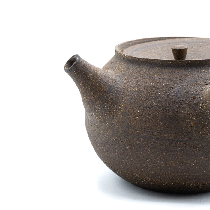 Raw Dark Stoneware Kyusu (260 ml)