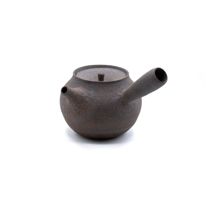 Raw Dark Stoneware Kyusu (300 ml)