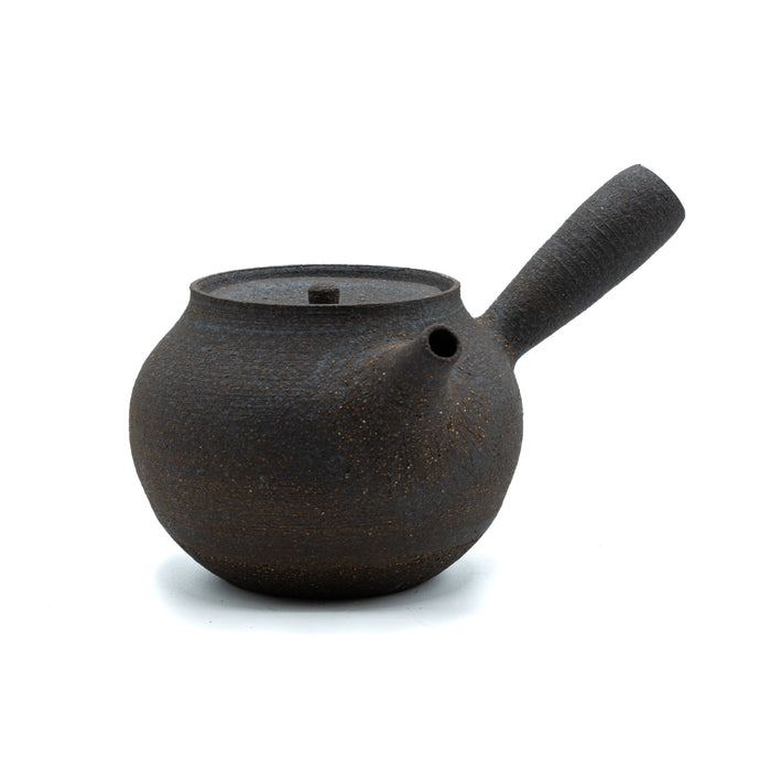 Raw Dark Stoneware Kyusu (300 ml)