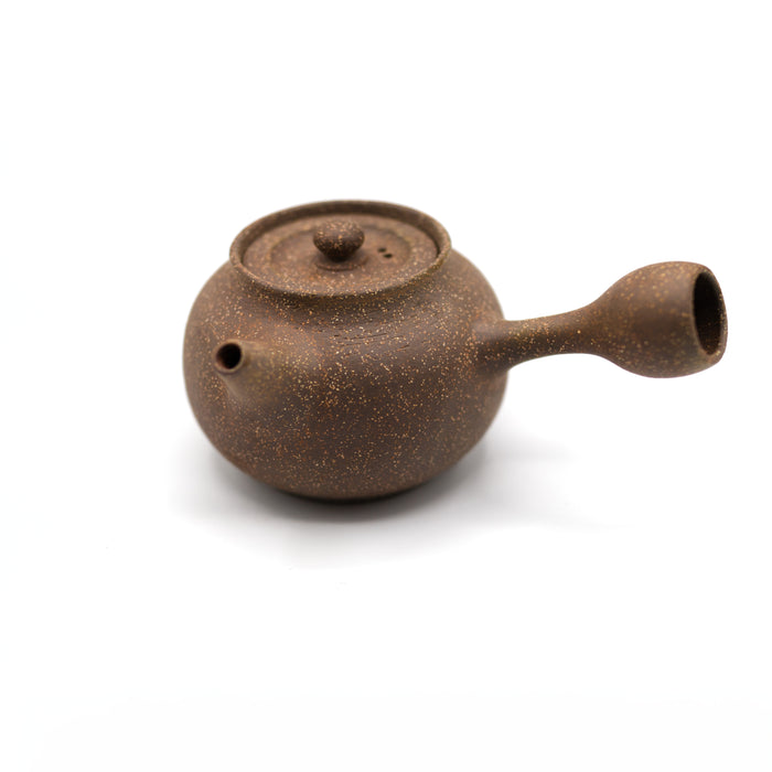 Volcanic Clay Side-Handle Pot