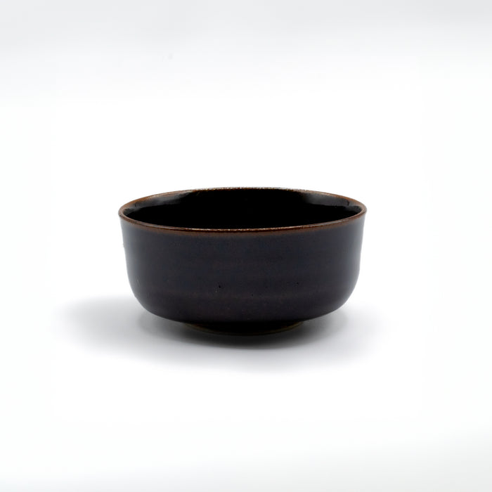 Tenmoku Matcha Bowl (Dark Glaze)