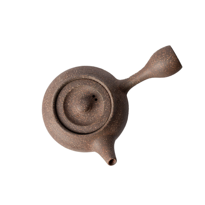 Volcanic Clay Side-Handle Pot